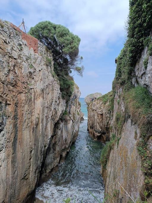 Romantico Acogedor Apartamento En Llanes Exteriör bild